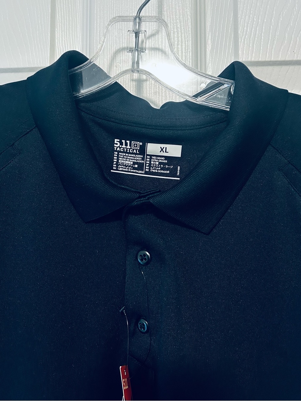 NWT Mens 5.11 Tactical Performance S/S Polo Dark Navy Sz XL - Picture 4 of 7